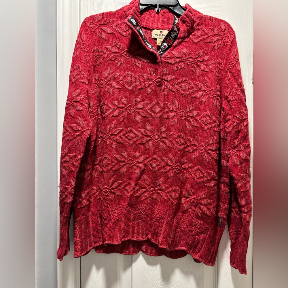 Vintage Woolrich Knit  Sweater Size Xl